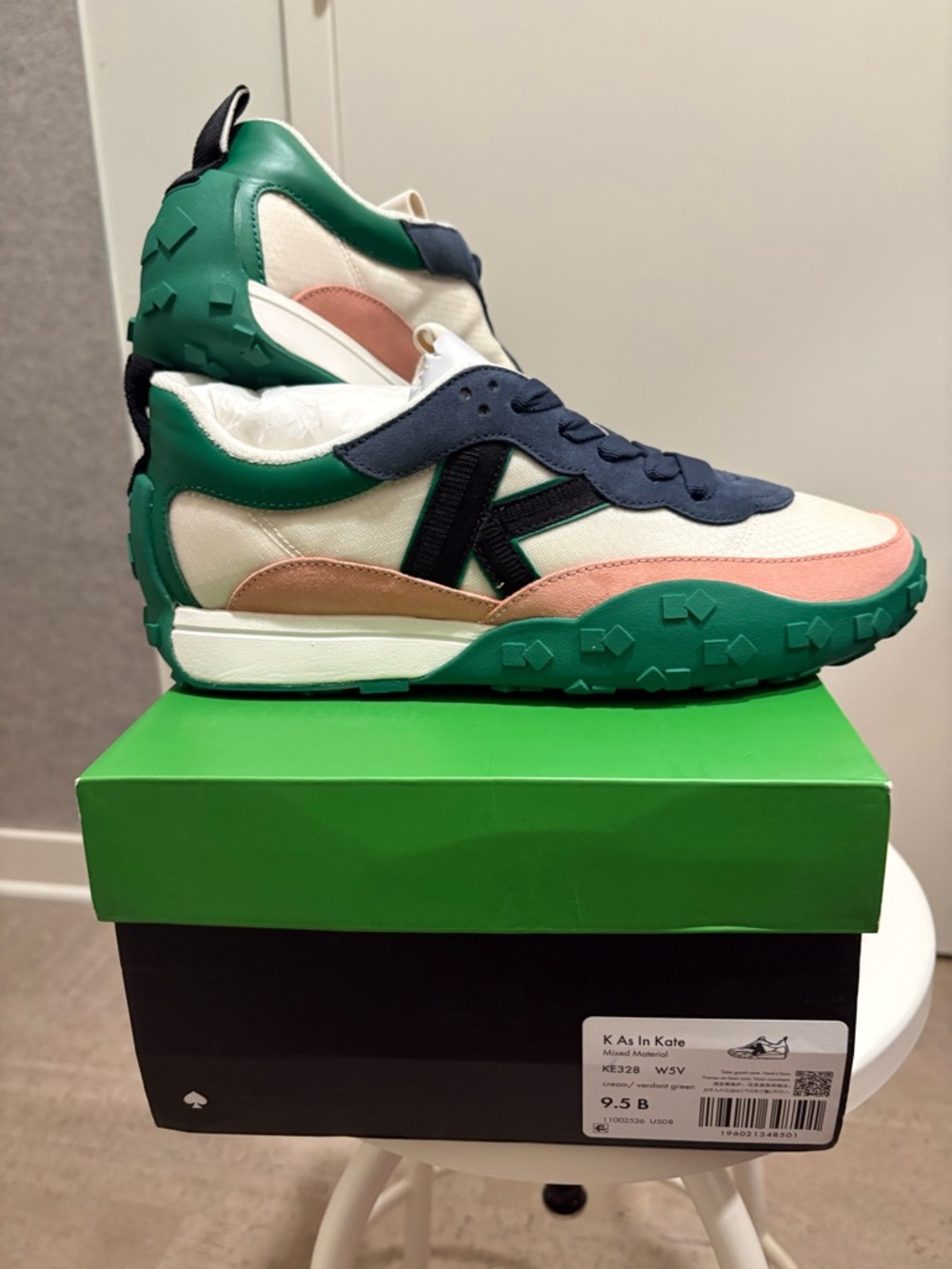 K as in Kite Kate Spade Sneakers. Size 9.5. New.